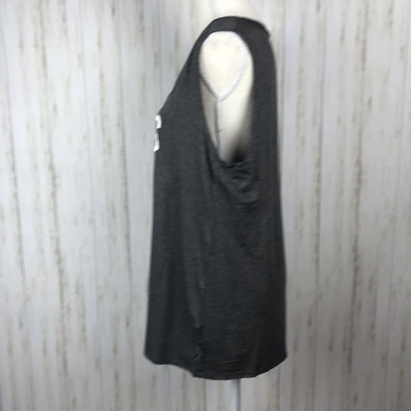 Amelia James NWT Grey Mom Boss Tank - Picture 5 of 7